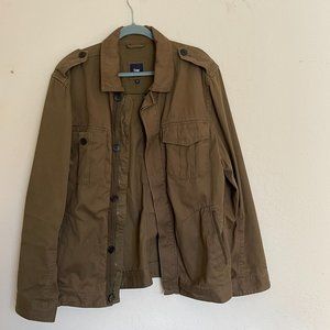 GAP Men's Military Jacket - Khaki